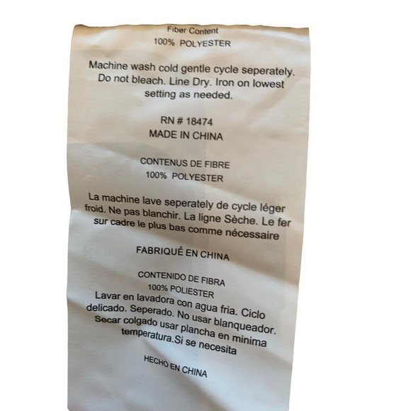 Set of 2 Curtain Panels Lined Grommet 50 x 23" Tan Woven Look - Picture 6 of 7